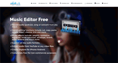 Desktop Screenshot of music-editor.net